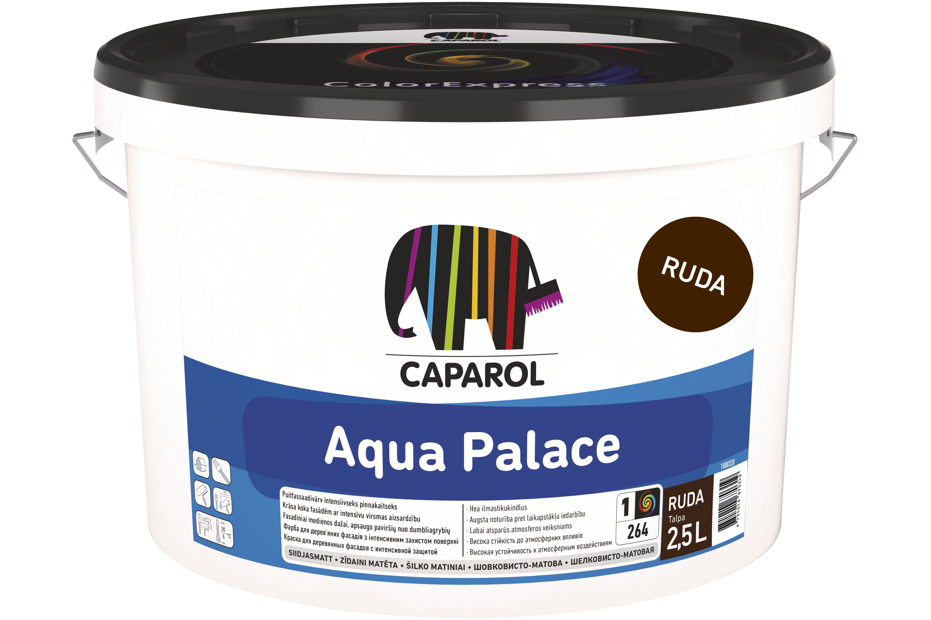 Dažai medienai CAPAROL  Aqua Palace